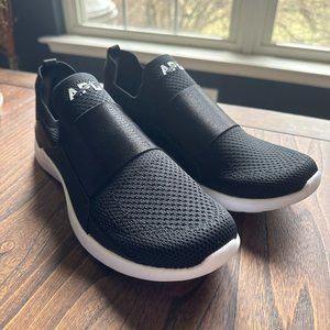 APL Women’s TechLoom Bliss Running Shoes Black / White Size 10 US